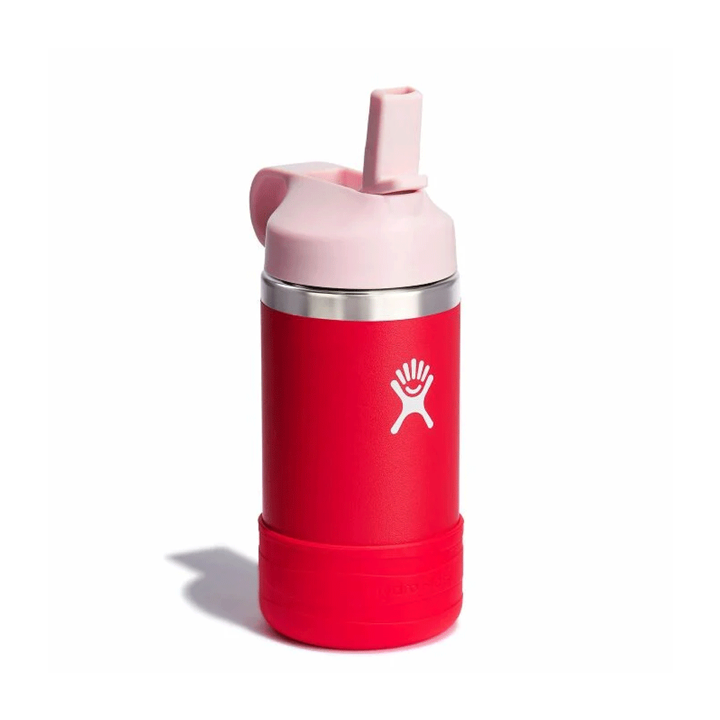 HYDRO FLASK - 12 OZ KIDS WIDE MOUTH STRAW CAP AND BOOT-GOJI