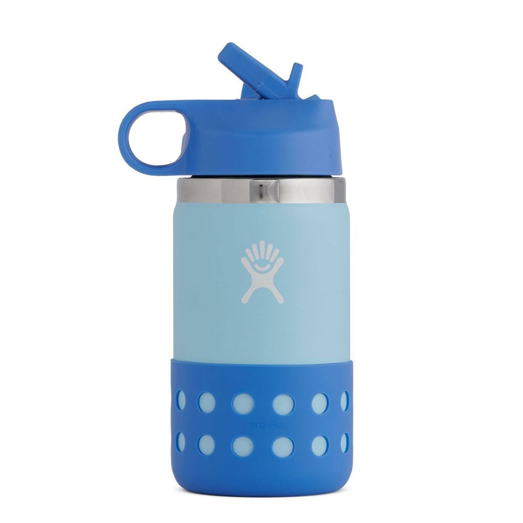 HYDRO FLASK – 12 Oz KIDS WIDE MOUTH STRAW CAP AND BOOT-ICE