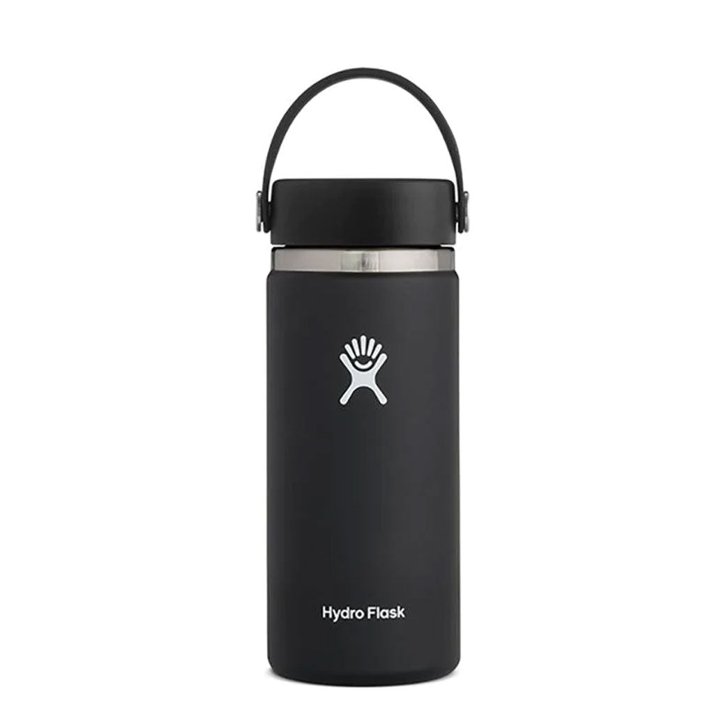 HYDRO FLASK - 16 OZ WIDE FLEX CAP BLACK LATAM | APAC ONLY