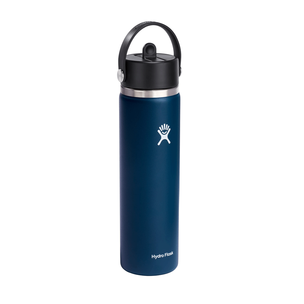 HYDRO FLASK - 24 OZ WIDE FLEX STRAW CAP-INDIGO