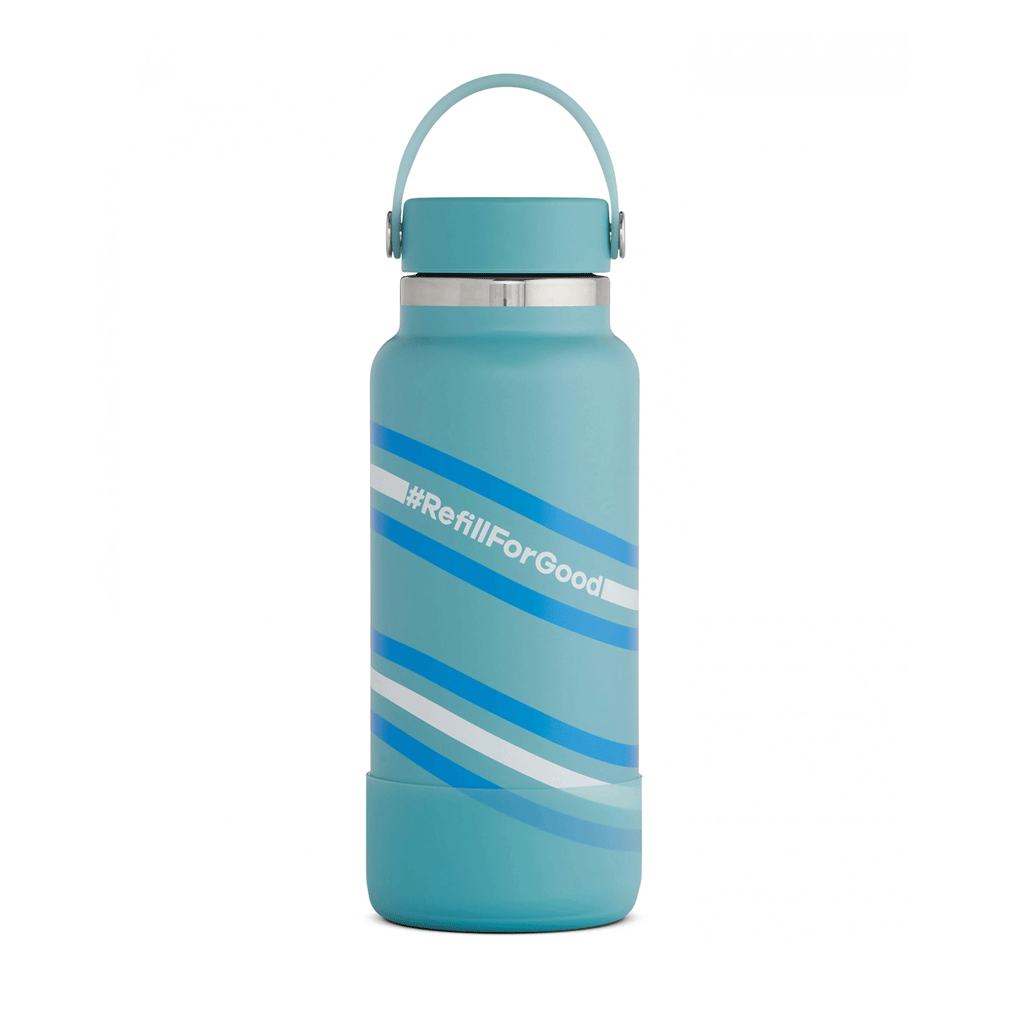 HYDRO FLASK – 32 OZ WIDE MOUTH WITH FLEX CAP & BOOT-BAYOU