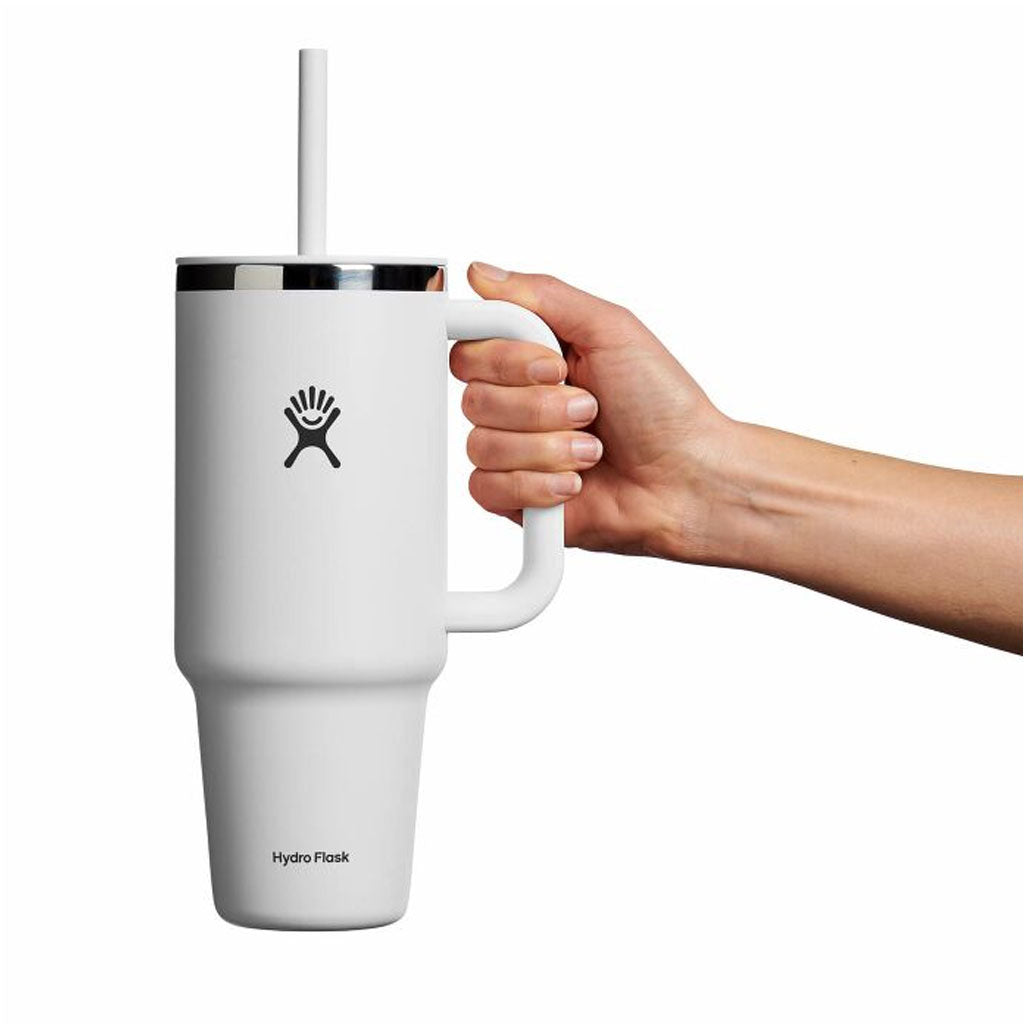 HYDRO FLASK - 32 OZ ALL AROUND TRAVEL TUMBLER-WHITE