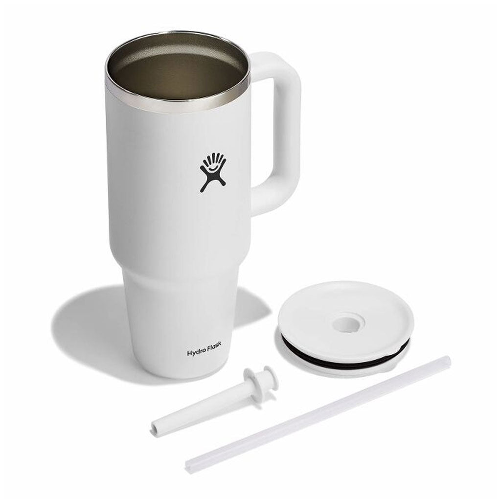 HYDRO FLASK - 32 OZ ALL AROUND TRAVEL TUMBLER-WHITE