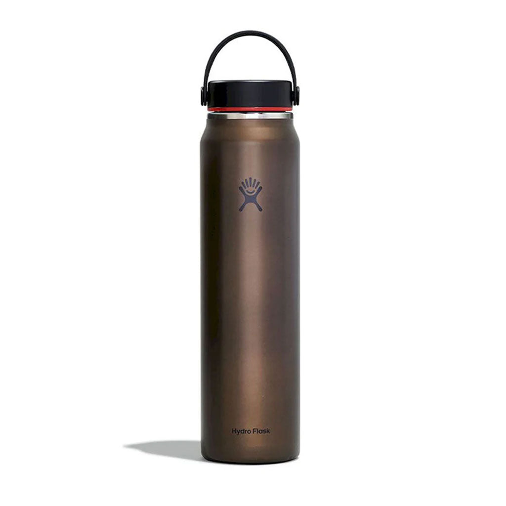 HYDRO FLASK - 40 OZ LIGHTWEIGHT WIDE FLEX CAP-OBSIDIAN