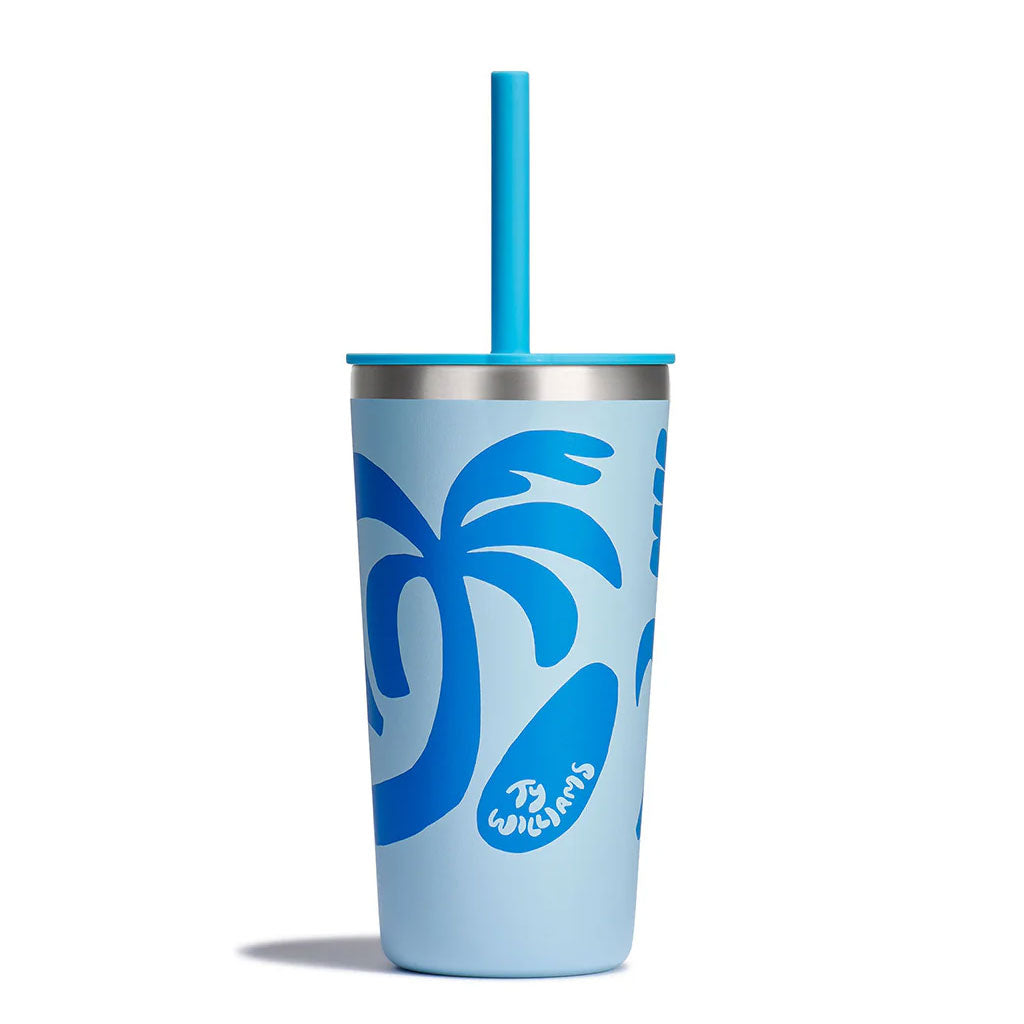 HYDRO FLASK - TY WILLIAMS 20 OZ ALL AROUND TUMBLER PRESS IN STRAW LID-ICE