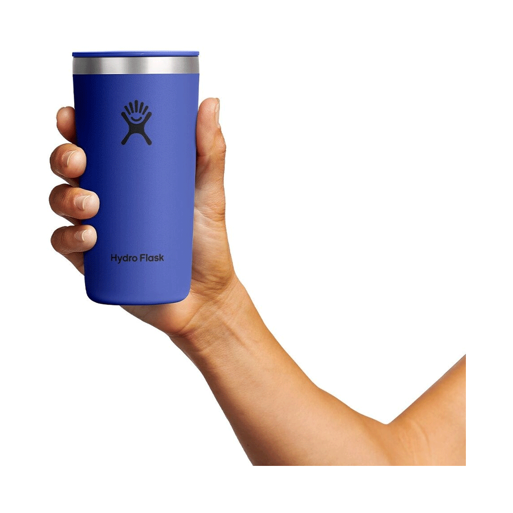 HYDRO FLASK - 12 OZ ALL AROUND TUMBLER PRESS-IN LID-CAPRI BLUE