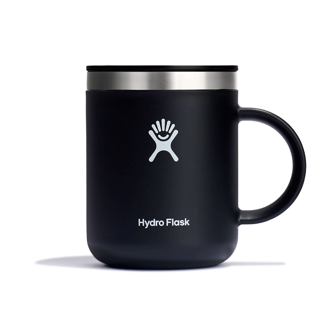 HYDRO FLASK – 12 Oz MUG-BLACK