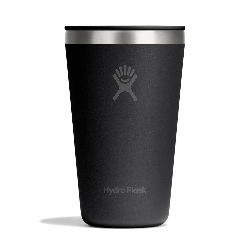 HYDRO FLASK - 16 OZ ALL AROUND TUMBLER PRESS IN LID-BLACK