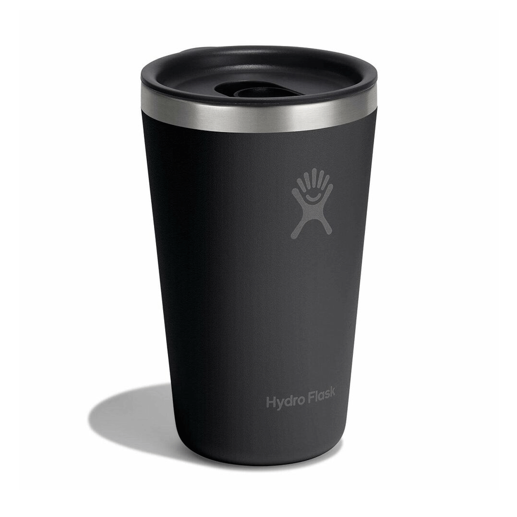HYDRO FLASK - 16 OZ ALL AROUND TUMBLER PRESS IN LID-BLACK