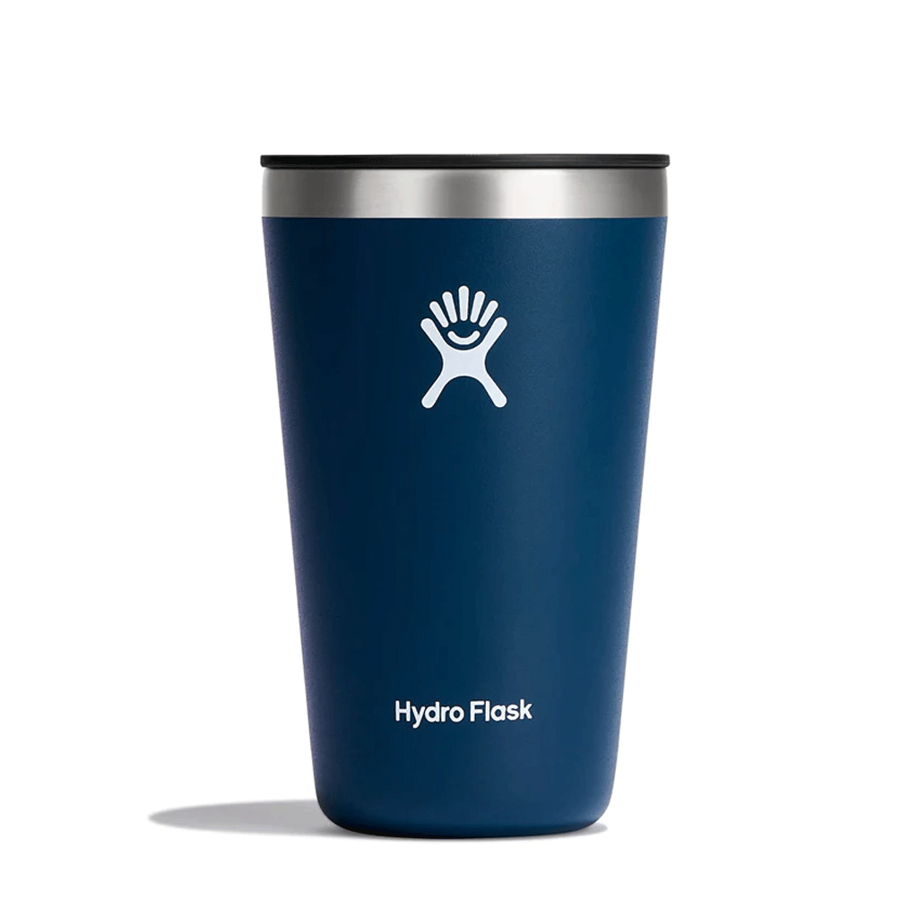 HYDRO FLASK - 16 OZ ALL AROUND TUMBLER PRESS IN LID - INDIGO