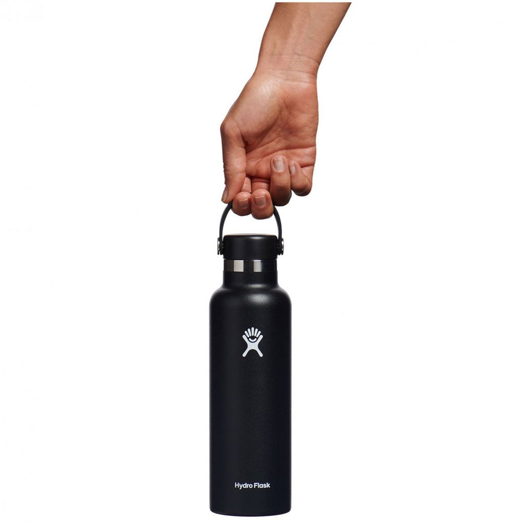 HYDRO FLASK - 18 Oz STANDARD FLEX CAP-BLACK