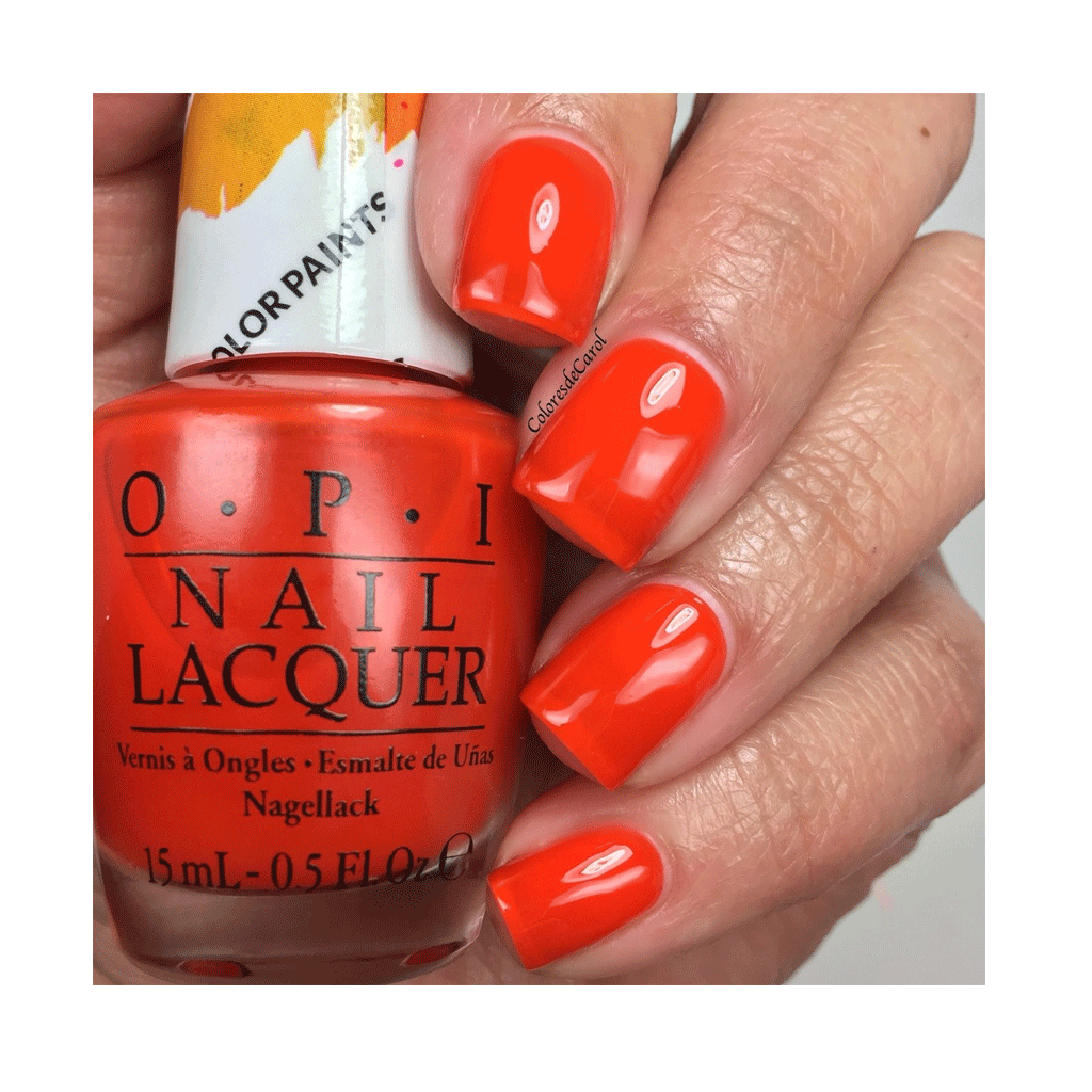 OPI - CHROMATIC ORANGE-NAIL LACUER