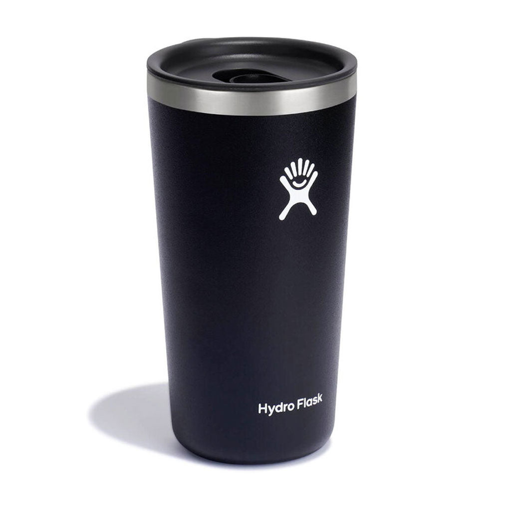 HYDRO FLASK - 20 Oz ALL AROUND TUMBLER PRESS-IN LID-BLACK