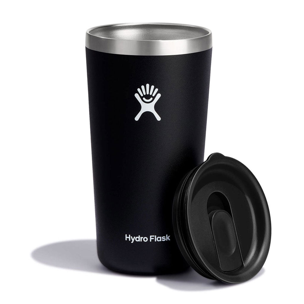 HYDRO FLASK - 20 Oz ALL AROUND TUMBLER PRESS-IN LID-BLACK