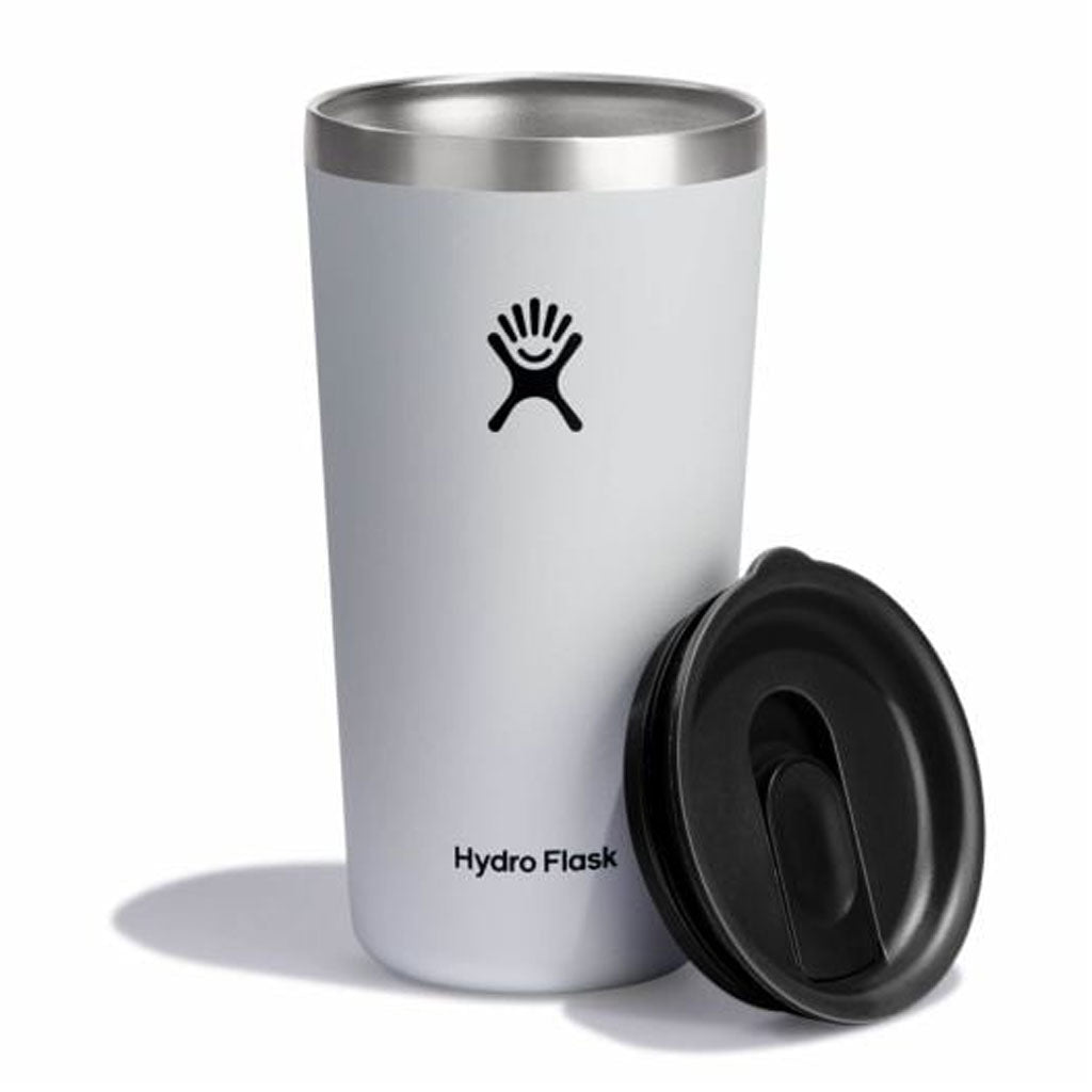 HYDRO FLASK - 20 Oz ALL AROUND TUMBLER PRESS-IN LID-WHITE