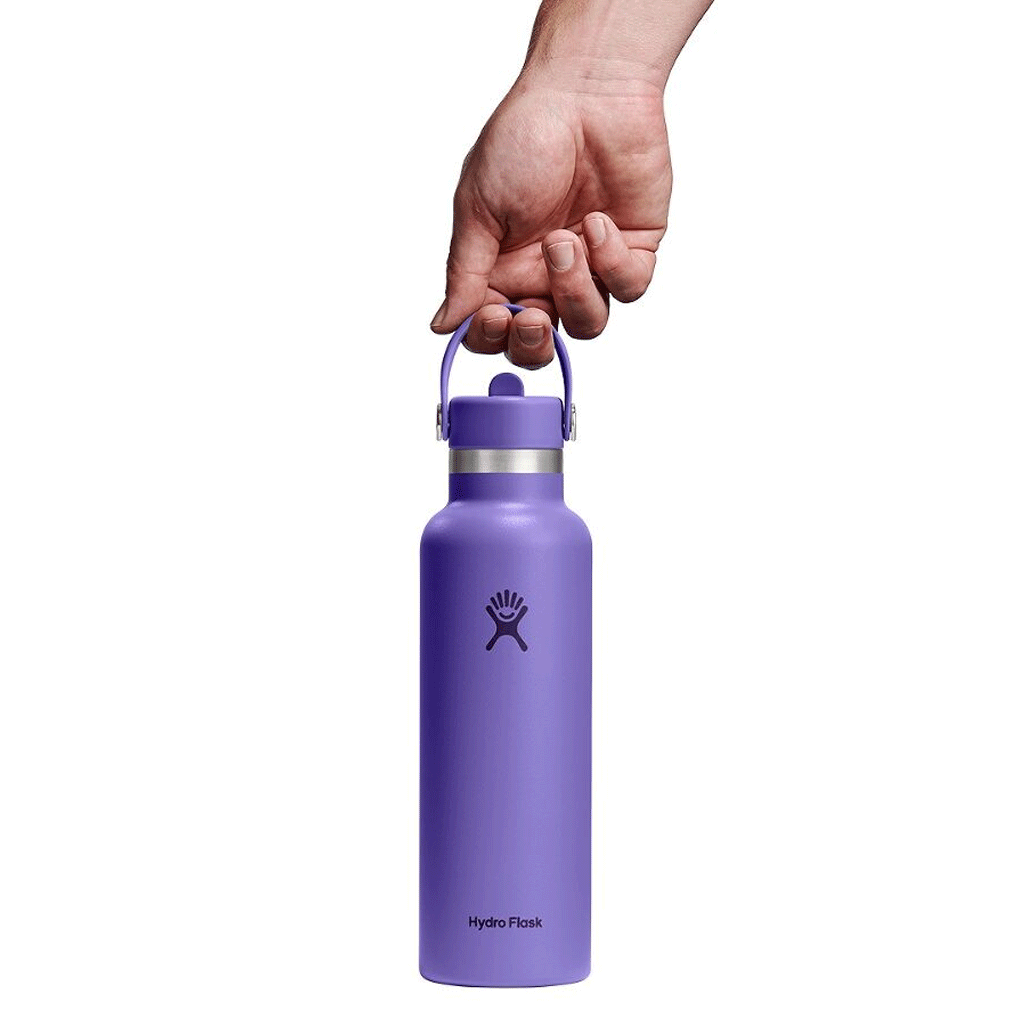 HYDRO FLASK - 21 OZ STANDARD FLEX STRAW CAP-BEACHPLUM