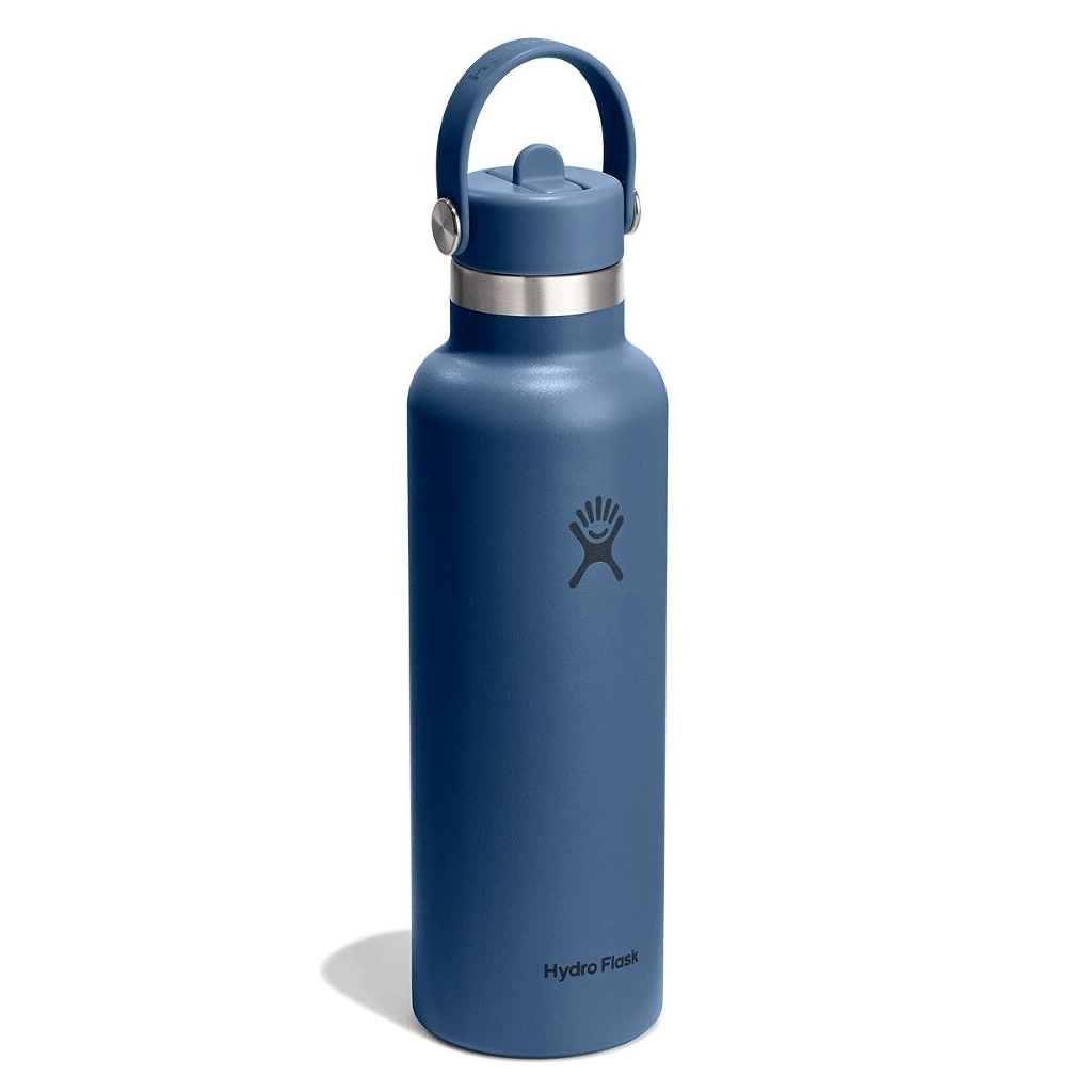HYDRO FLASK - 21 OZ STANDARD FLEX STRAW CAP-HARBOR BLUE
