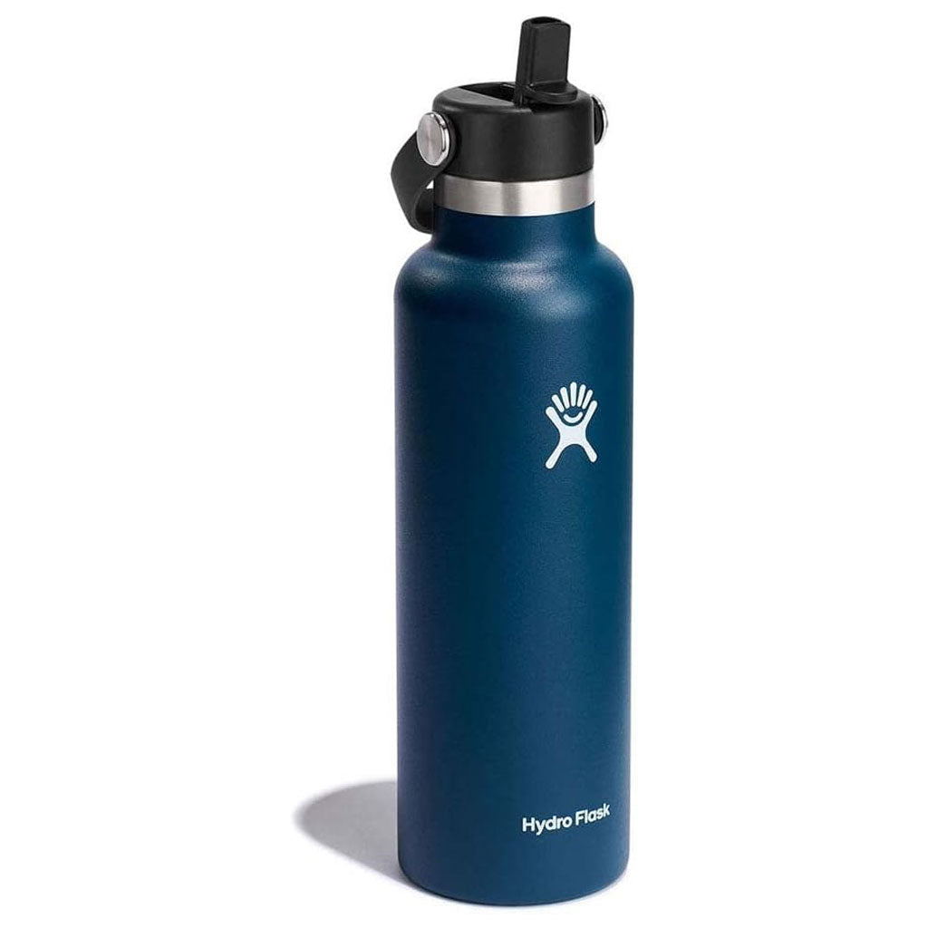 HYDRO FLASK - 21 OZ STANDARD FLEX STRAW CAP-INDIGO