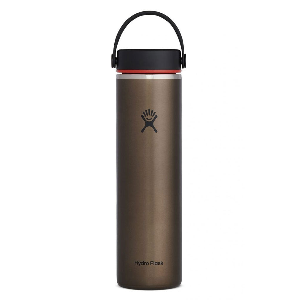 HYDRO FLASK – 24 Oz LIGHTWEIGHT WIDE FLEX CAP TRAIL SERIES-OBSIDIAN