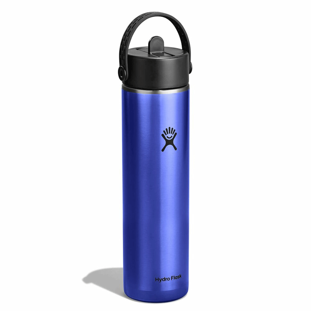 HYDRO FLASK - 24 OZ LIGHTWEIGHT WIDE FLEX STRAW CAP-SAPPHIRE BLUE