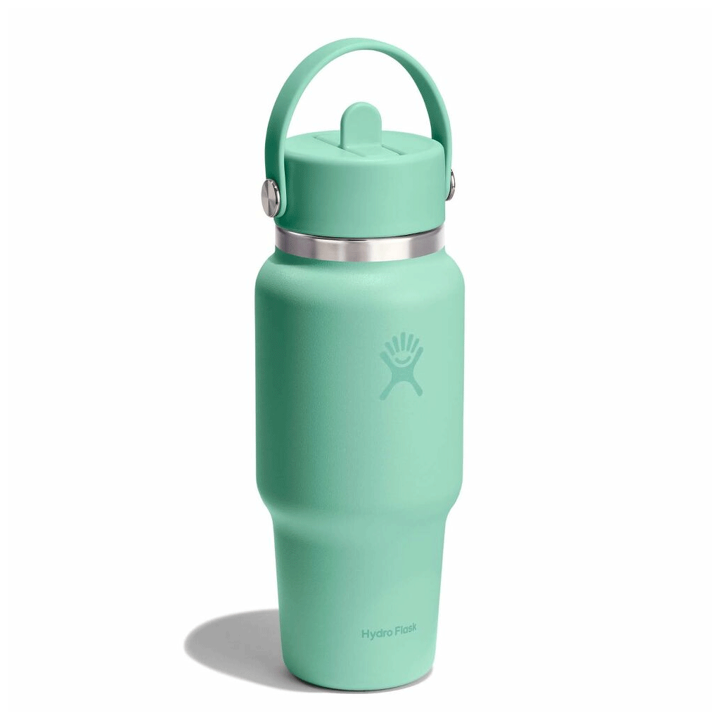 HYDRO FLASK - 24 OZ WIDE FLEX STRAW TRAVEL BOTTLE-MERMAID GREEN