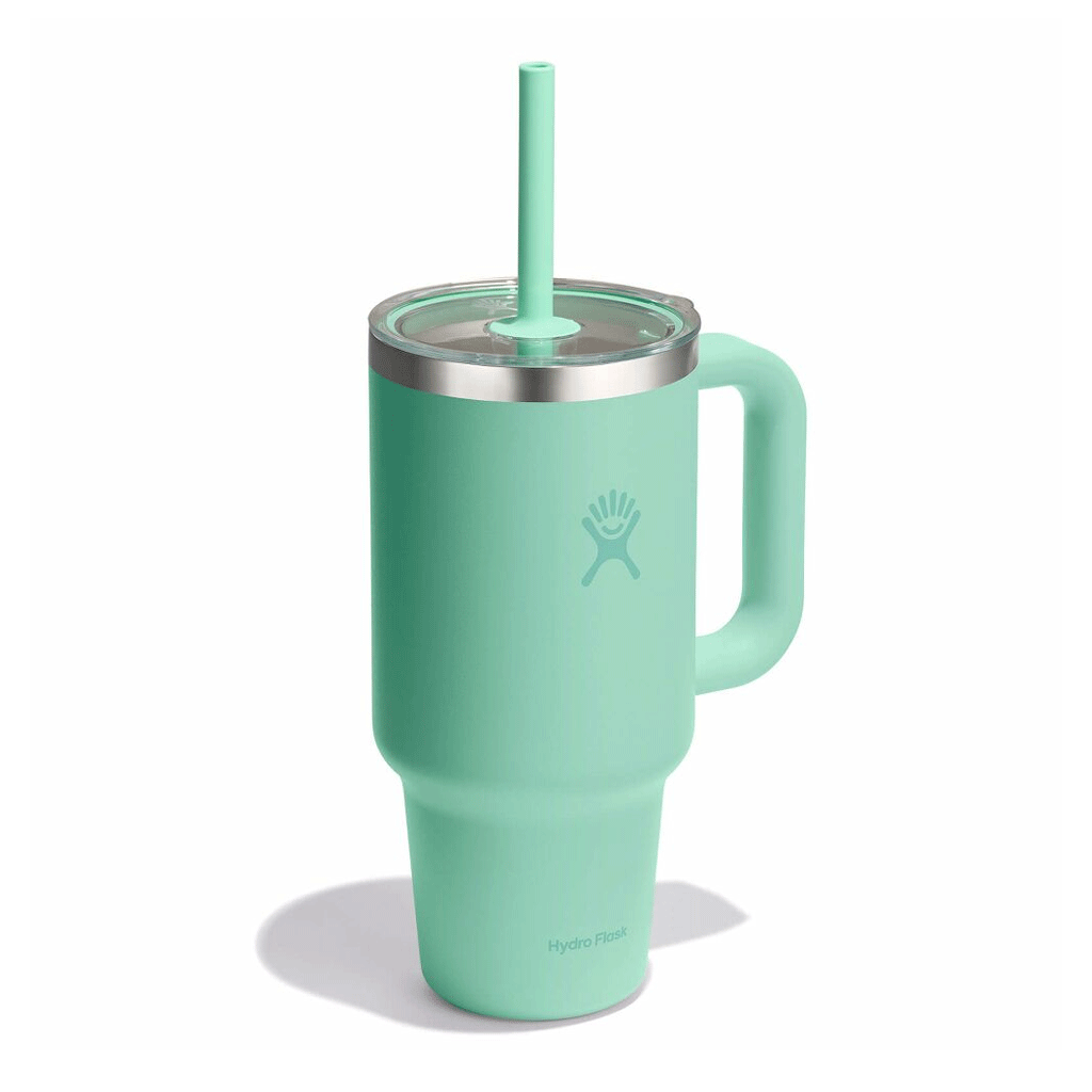 HYDRO FLASK - 32 OZ TRAVEL TUMBLER CLEAR LID-MERMAID GREEN