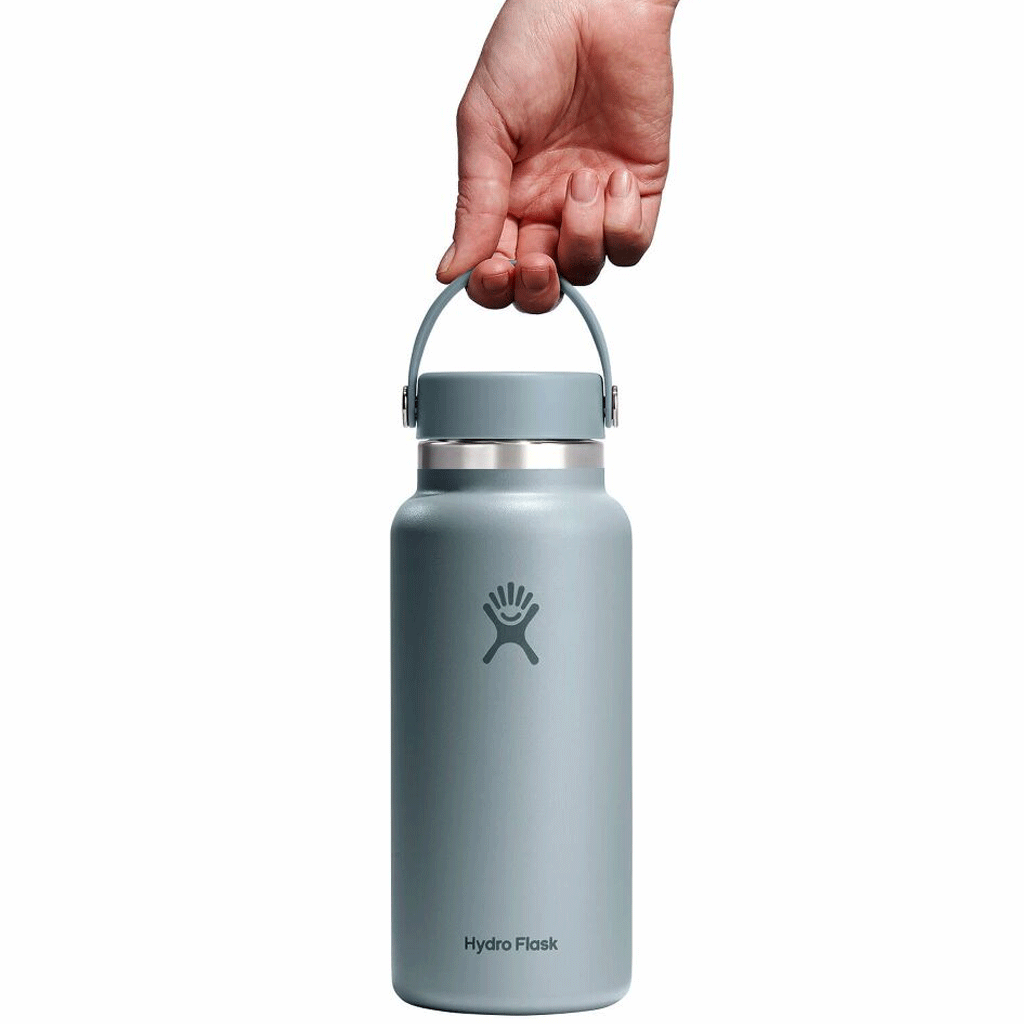 HYDRO FLASK - 32 OZ WIDE FLEX CAP-SHALE GRAY