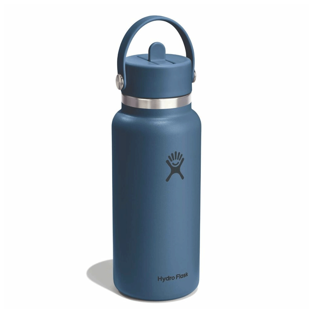 HYDRO FLASK - 32 OZ WIDE FLEX STRAW CAP-HARBOR BLUE
