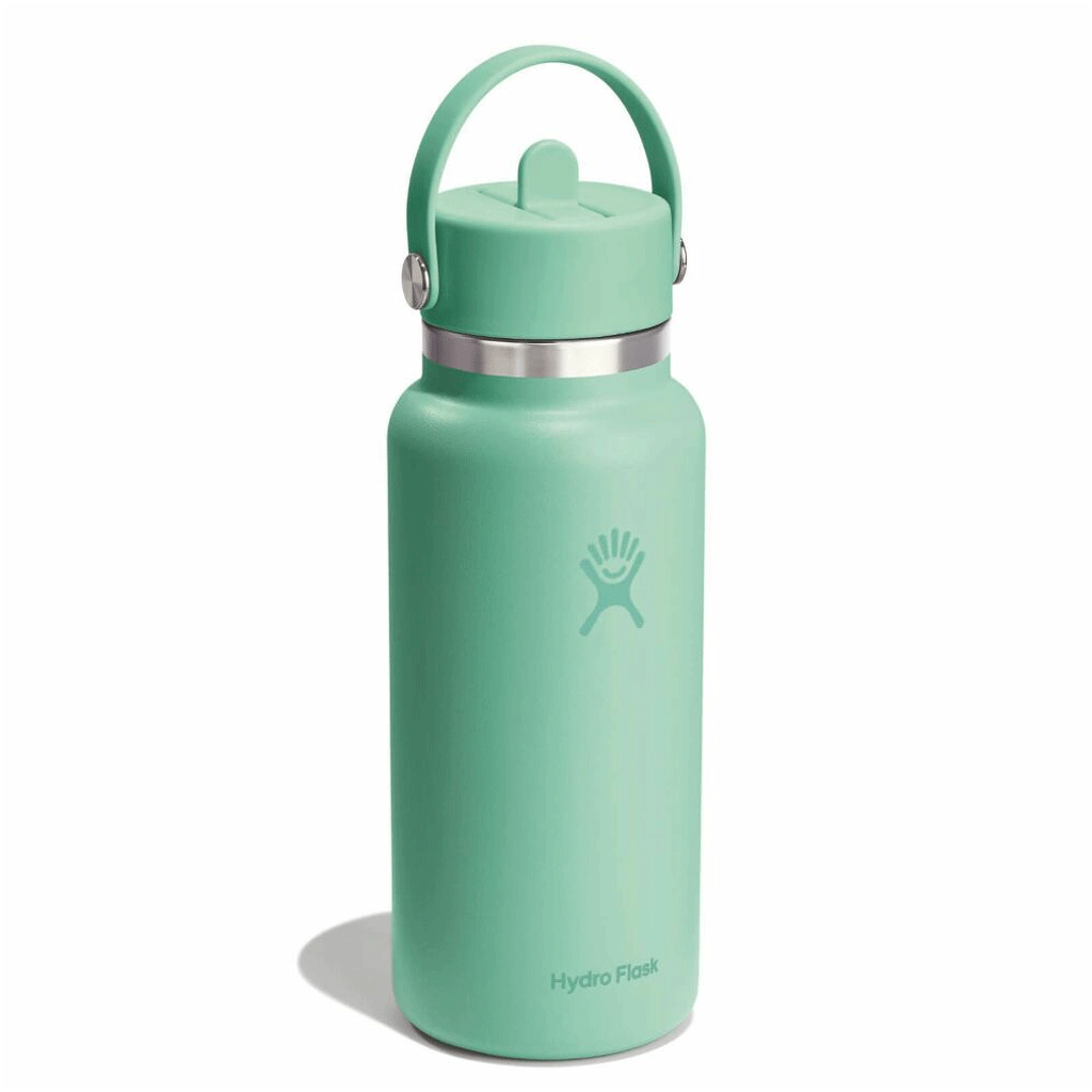 HYDRO FLASK - 32 OZ WIDE FLEX STRAW CAP-MERMAID GREEN