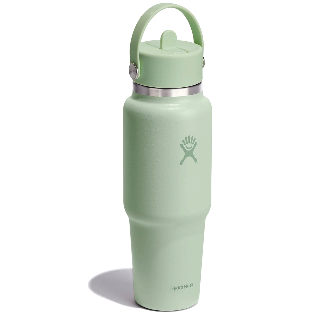 HYDRO FLASK - 32 OZ WIDE FLEX STRAW TRAVEL BOTTLE-ALOE