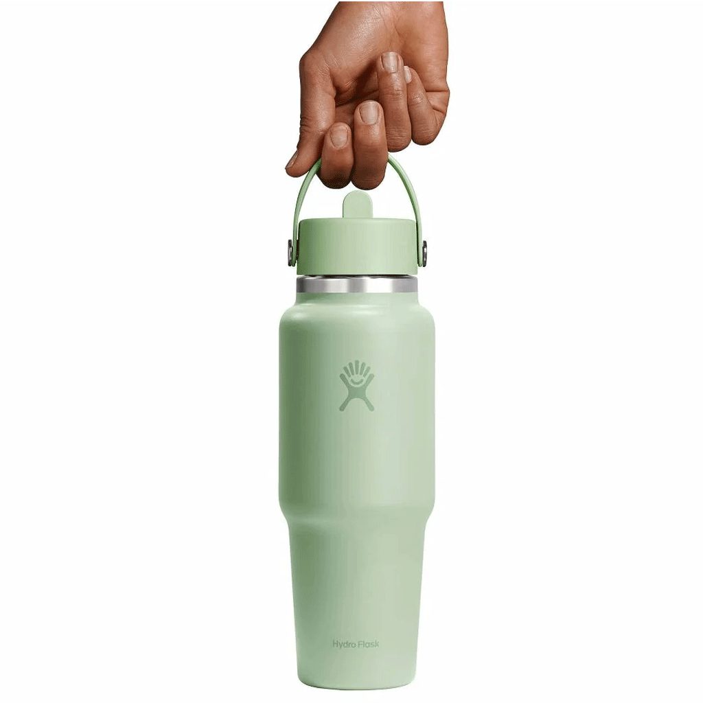 HYDRO FLASK - 32 OZ WIDE FLEX STRAW TRAVEL BOTTLE-ALOE
