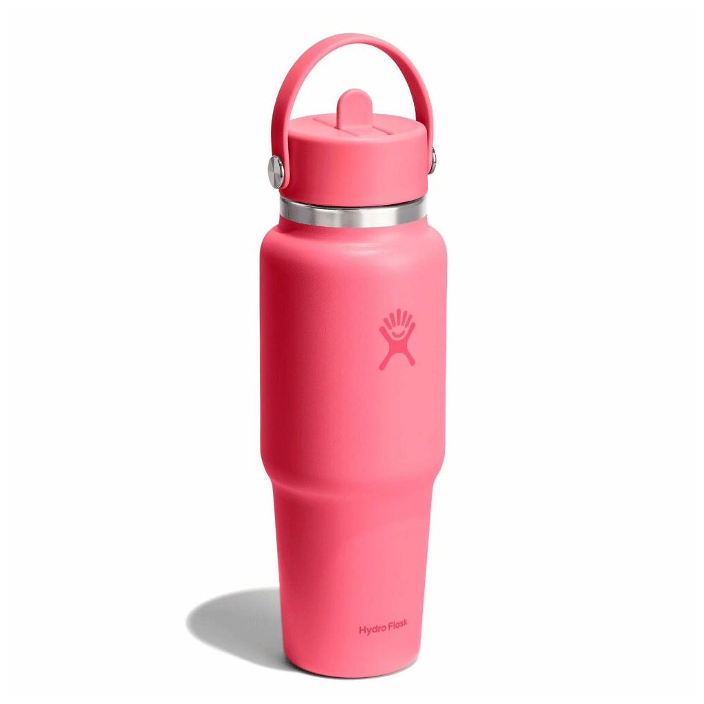 HYDRO FLASK - 32 OZ WIDE FLEX STRAW TRAVEL BOTTLE-CLOUD PINK