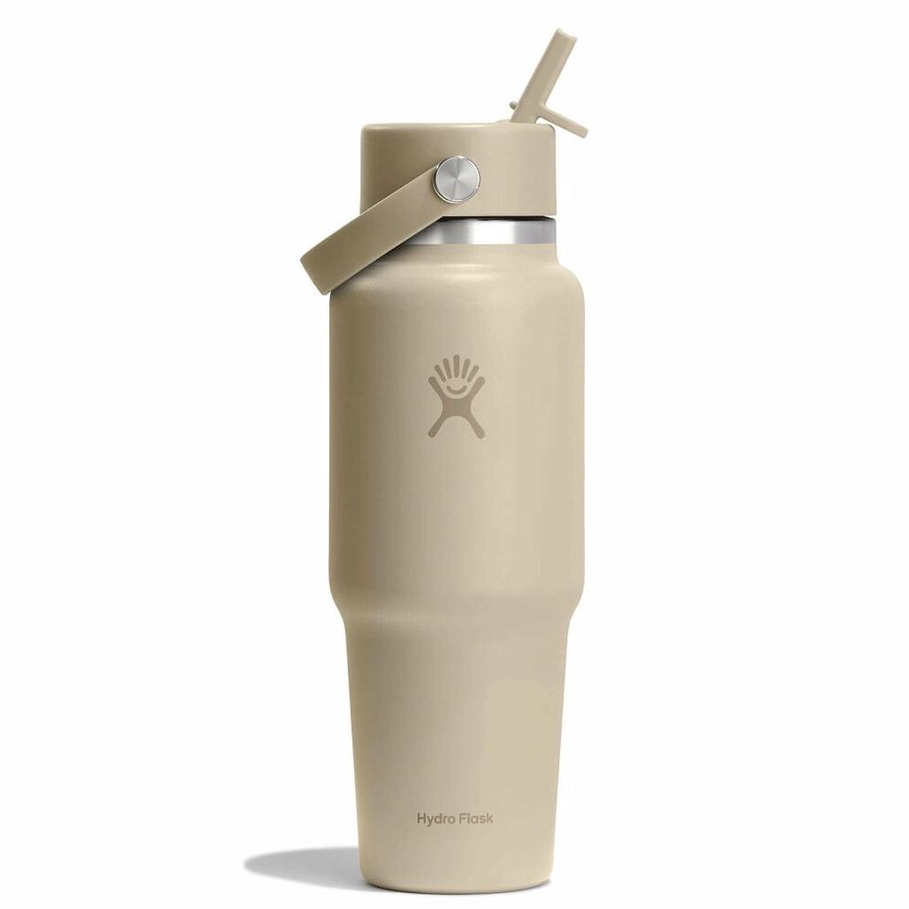 HYDRO FLASK - 32 OZ WIDE FLEX STRAW TRAVEL BOTTLE-OAT