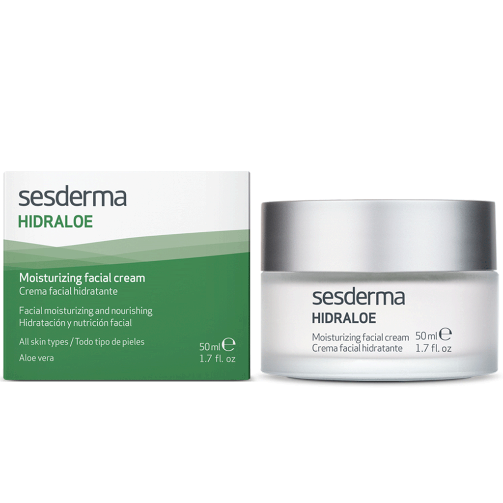 SESDERMA - HIDRALOE MOISTURIZING FACIAL CREAM (1.7 FL.OZ)