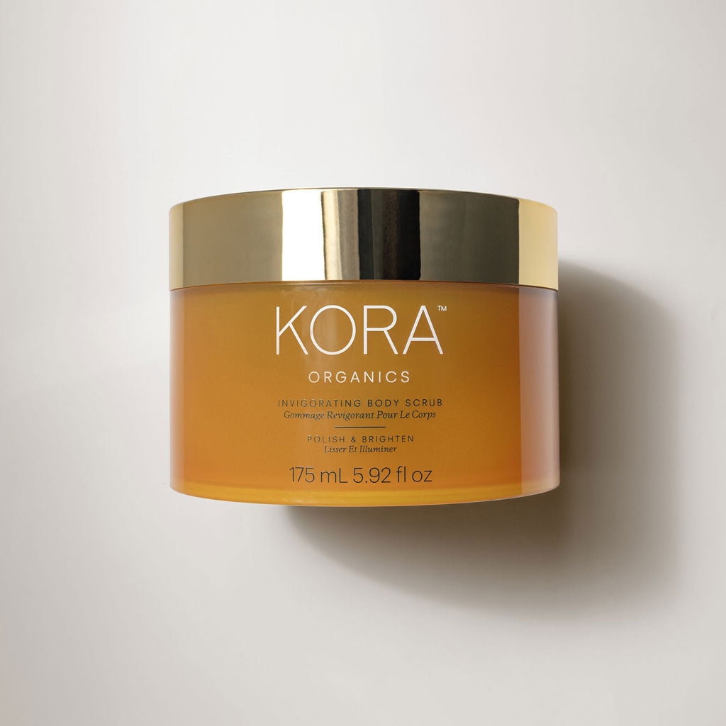KORA ORGANICS – INVIGORATING BODY SCRUB (175 ML)