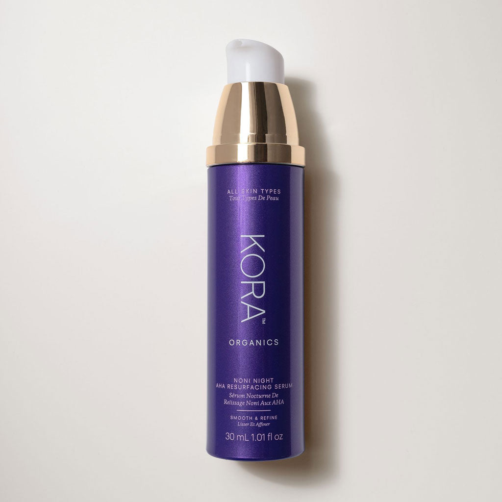KORA ORGANICS - NONI NIGHT AHA RESURFACING SERUM (30 ML)