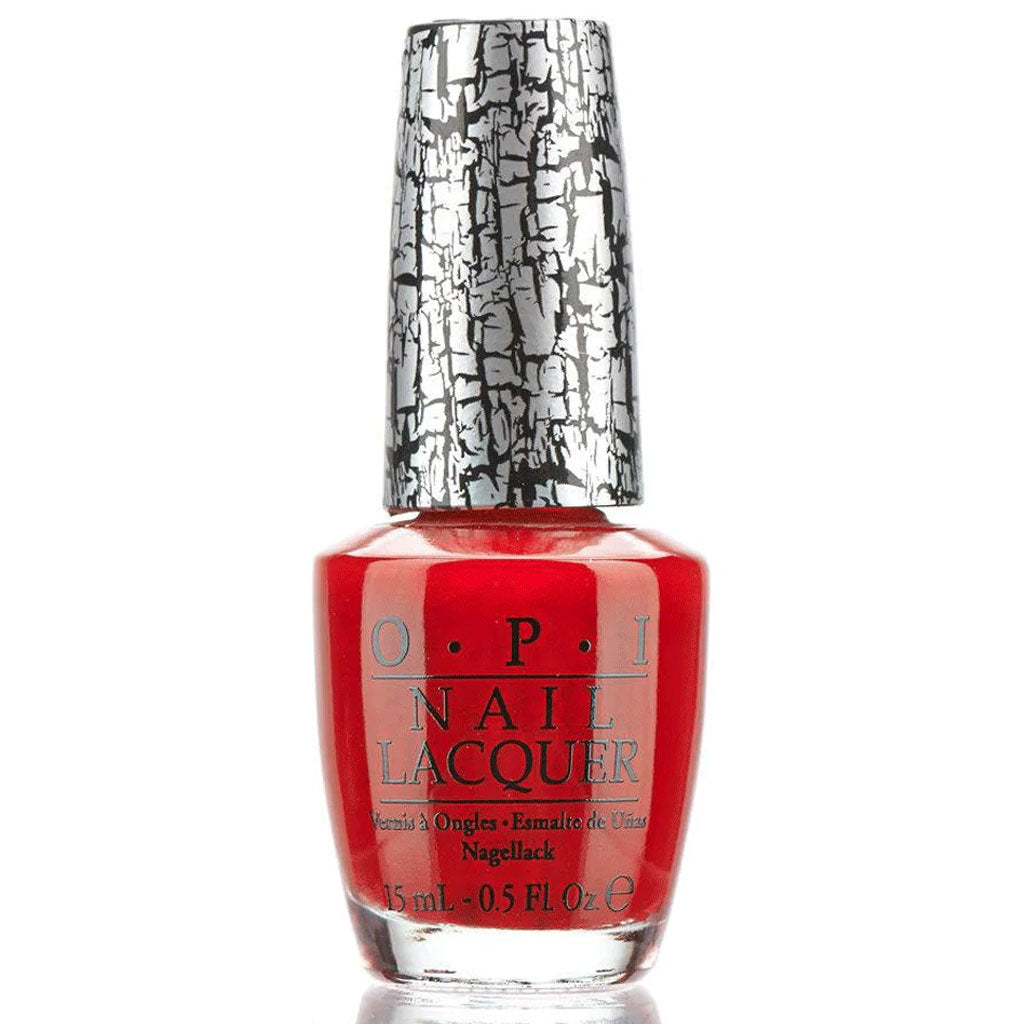 OPI - RED SHATTER-NAIL LACQUER