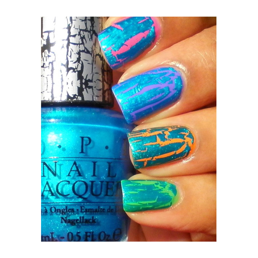 OPI - BLUE SHATTER-NAIL LACQUER