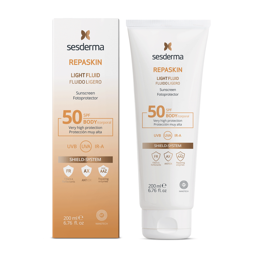 SESDERMA - REPASKIN FLUIDO LIGERO SPF50+ (200 ML)