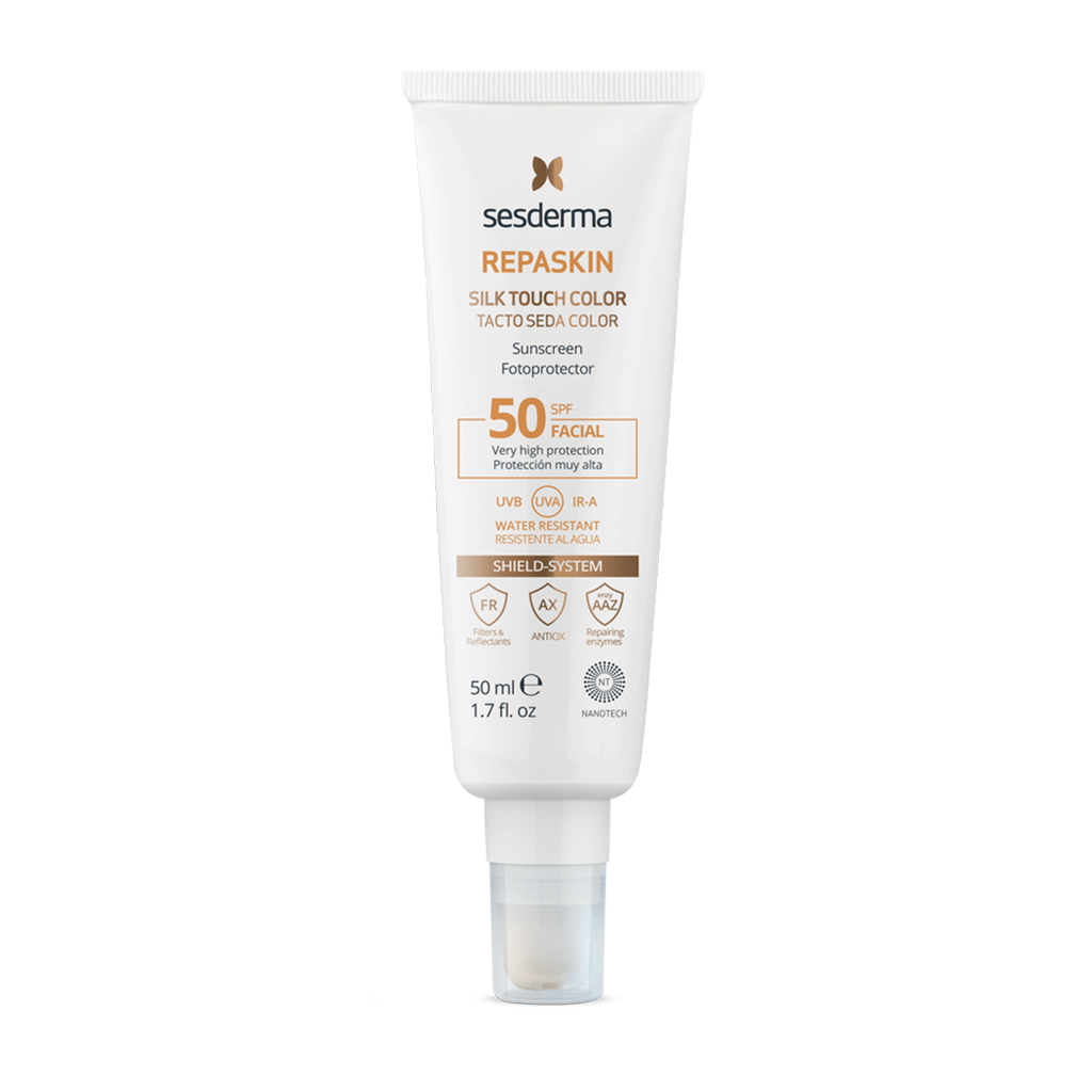 SESDERMA - REPASKIN TACTO SEDA COLOR SPF50 (50ML) NEW