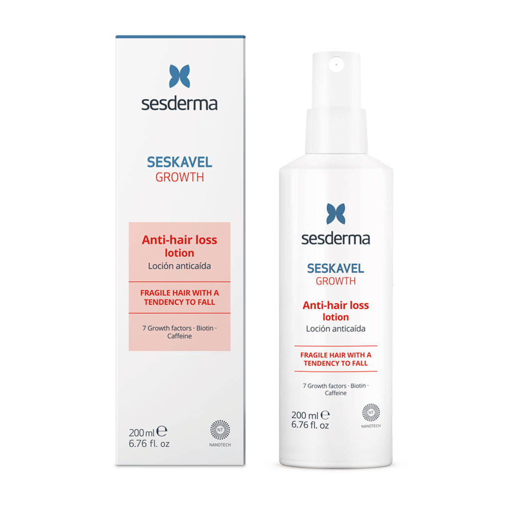 SESDERMA - SESKAVEL ANTI-HAIR LOSS LOT NEW (6,8FL.OZ)