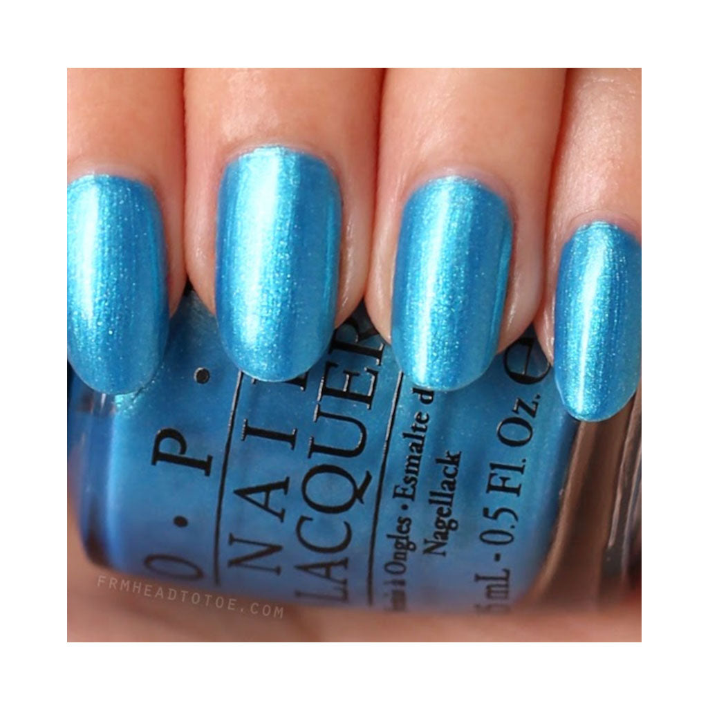 OPI  - TEAL THE COWS COME HOME-NAIL LACQUER