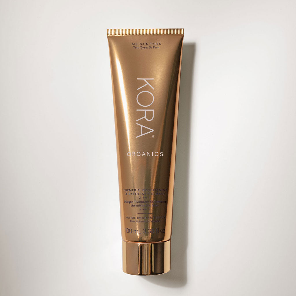 KORA ORGANICS – TURMERIC BRIGHTENING & EXFOLIATING MASK (100 ML)