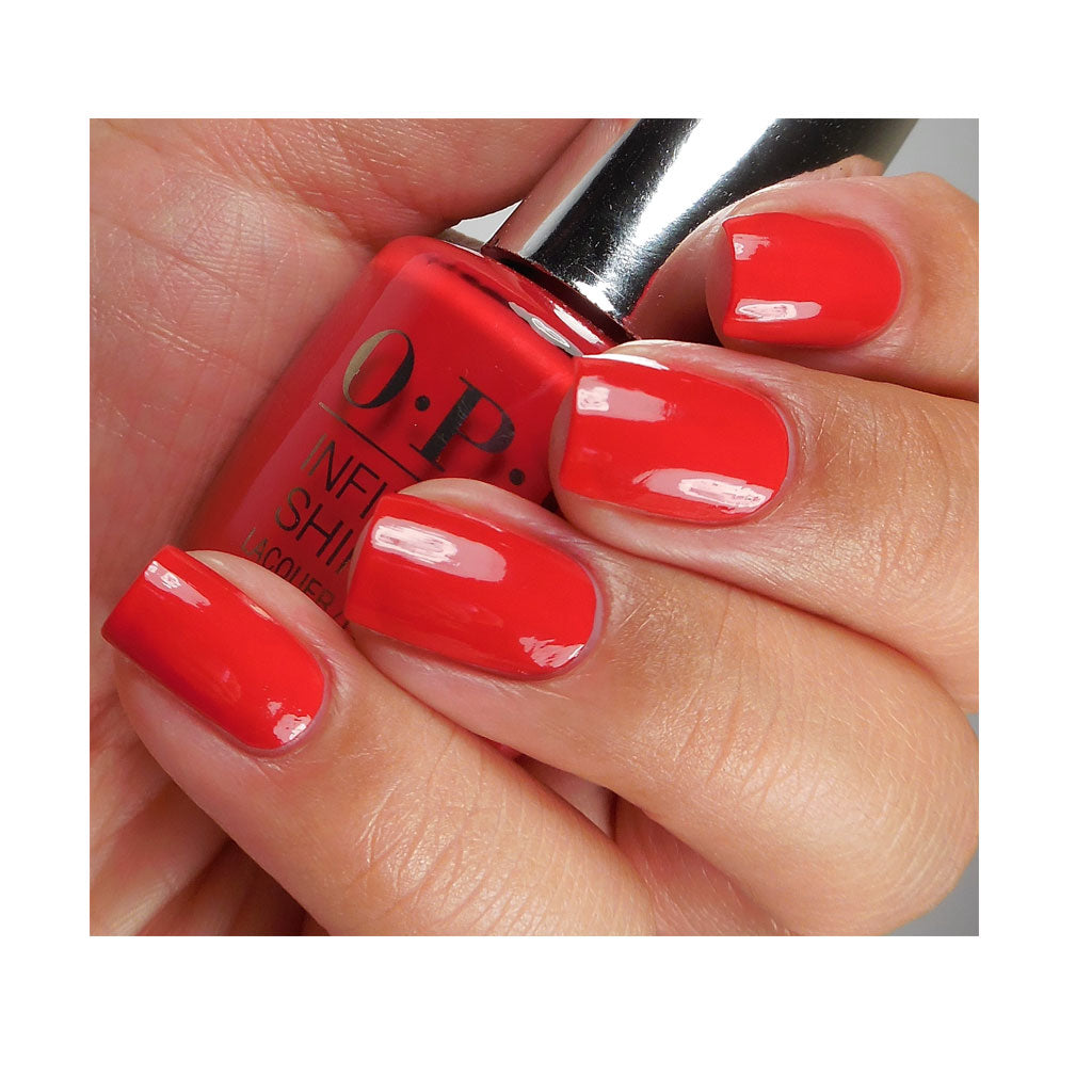 OPI - UNEQUIVOCALLY CRIMSON (INFINITE SHINE)