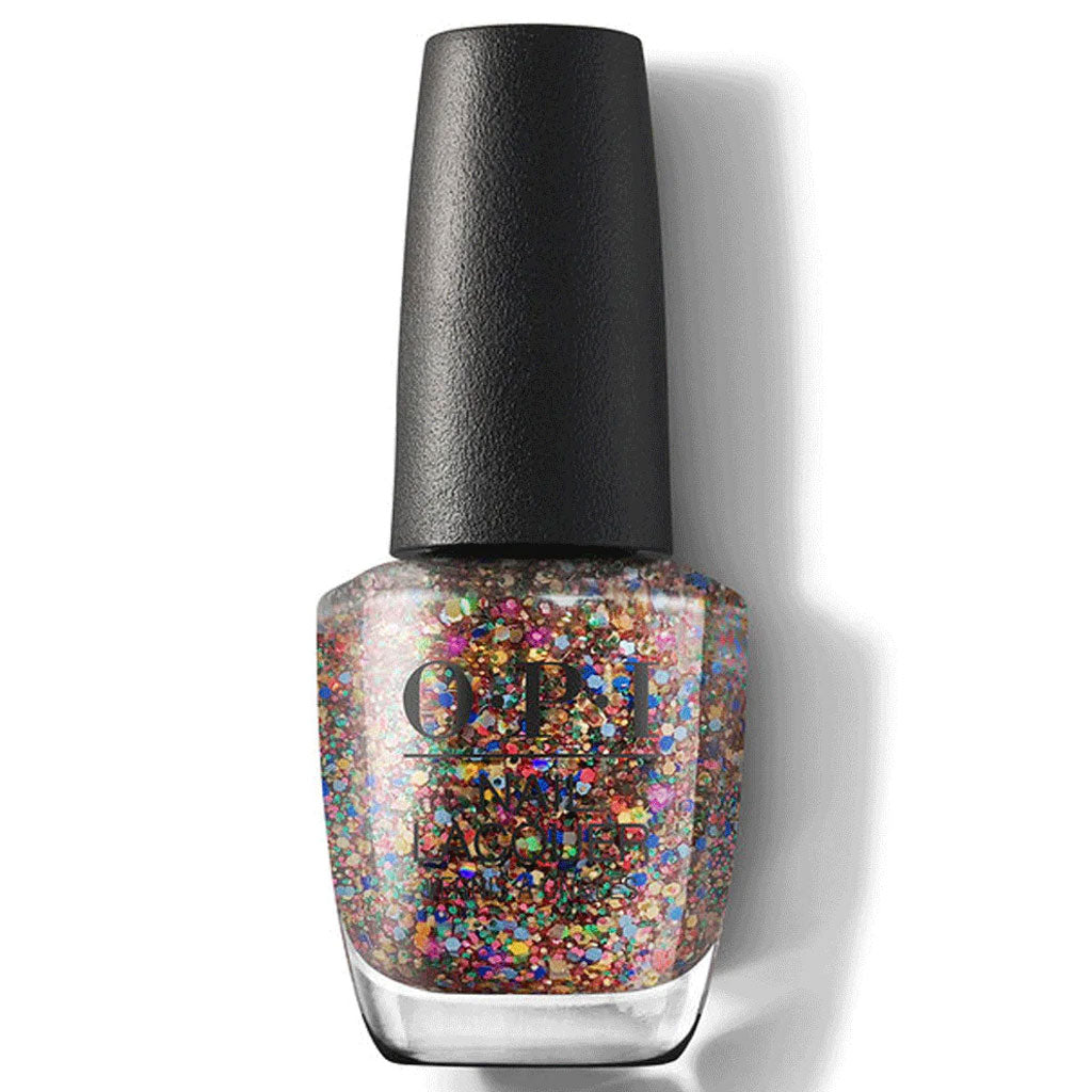 OPI - YOU HAD ME AT CONFETTI-NAIL LACQUER