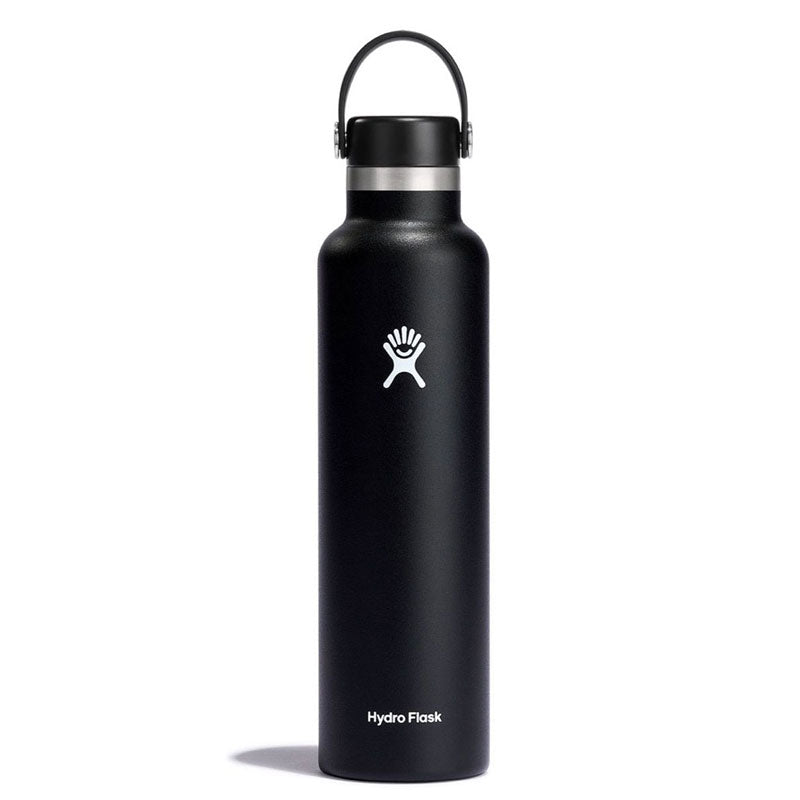 HYDRO FLASK - 24OZ STANDARD MOUTH -BLACK