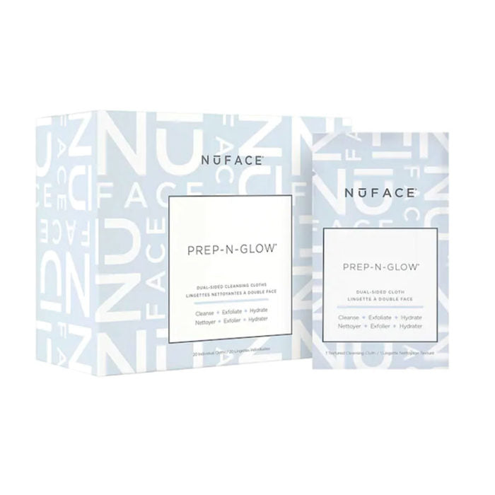 NuFACE - PREP-N-GLOW CLEANSING CLOTH (20 PACKED CLOTHS)